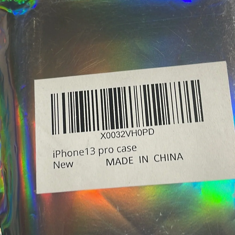 New iridescent iPhone 13 pro case